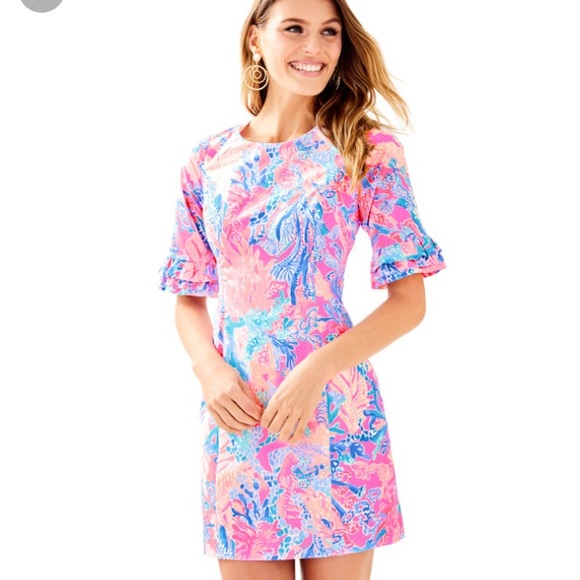 Lilly Pulitzer Dresses & Skirts - NWT Lilly Pulitzer Fiesta Stretch dress 10